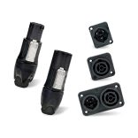 Neutrik NAC3FPX-TOP powerCON True1 TOP beépíthető hálózati kimenet 250VAC/16A, UV védett