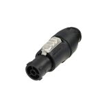 Neutrik NAC3F-TRUE1-S powerCON True1 – lengő hálózati bemenet, tömszelencés kábelszorítóval (6-12 mm), IP65