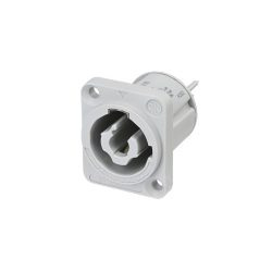   Neutrik NAC3MPXXB powerCON beépíthető hálózati kimenet 250VAC/20A, IEC 623681, szürke