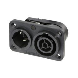   Neutrik NAC3PX-TOP powerCON True1 TOP beépíthető hálózati be/kimenet 250VAC/16A, UV védett