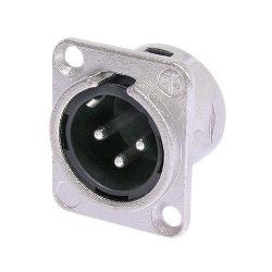 Neutrik NC3MDL1 XLR 3P papa alj csatlakozó