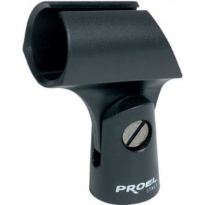 Mikrofon kengyel, PROEL APM10, fekete, ABS, d: min - max: 27 - 31 mm