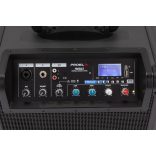 Proel FREE8LT, akkumulátoros, aktív kétutas hangfal, 8″, 20WRMS, 2Mic/Line és 1 sztereó be-,1 kimenet, média player LCD-vel