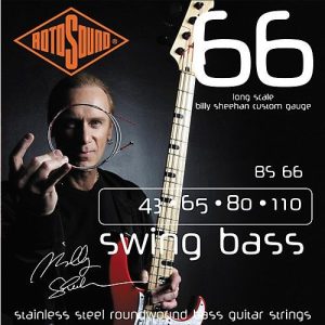 Rotosound BS66 basszusgitár húrkészlet, rozsdamentes acél, 43 65 80 110  BILLY SHEEHAN SET