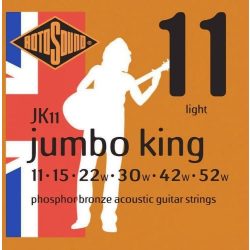   Rotosound JK11 akusztikus gitár húrkészlet, foszfor-bronz, 11 15 22 30 42 52