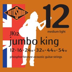   Rotosound JK12 akusztikus gitár húrkészlet, foszfor-bronz, 12 16 24 32 44 54