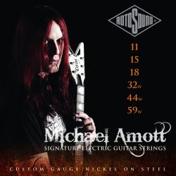   Rotosound Nikkel elektromos gitár húrkészlet, Michael Amott signature, 11 15 18 32w 44w 59w