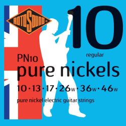   Rotosound PN10 Nikkel elektromos gitár húrkészlet, 10 13 17 26 36 46