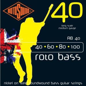 Rotosound RB 40 basszusgitár húrkészlet, nikkel, 40 60 80 100