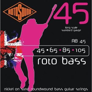 Rotosound RB 45 basszusgitár húrkészlet, nikkel, 45 65 85 105