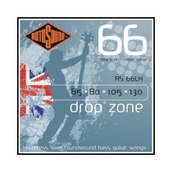   Basszusgitár húrkészlet, rozsdamentes acél, 65 80 105 130 — DROP ZONE