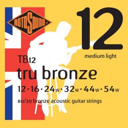   Rotosound TB10 Akusztikus gitár húrkészlet, 80/20 bronz, 12 16 24 32 44 54
