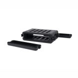 ROBUST R2UE P300 – 2U magas, 300 mm mély, ütés-, por és vízálló, polipropilén műanyag rack, IP65