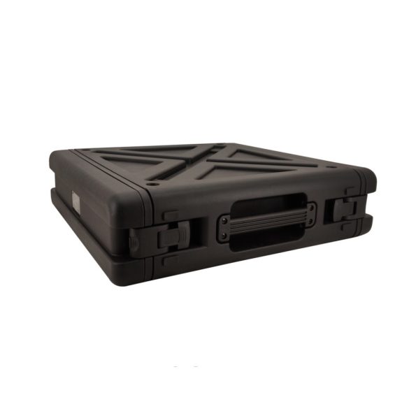 ROBUST R2UE P450 – 2U magas, 450 mm mély, ütés-, por és vízálló, polipropilén műanyag rack, IP65