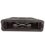 ROBUST R2UE P450 – 2U magas, 450 mm mély, ütés-, por és vízálló, polipropilén műanyag rack, IP65