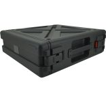 ROBUST R3UE P450 – 3U magas, 450 mm mély, ütés-, por és vízálló, polipropilén műanyag rack, IP65
