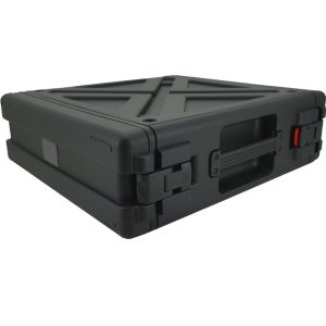 ROBUST R3UE P450 – 3U magas, 450 mm mély, ütés-, por és vízálló, polipropilén műanyag rack, IP65