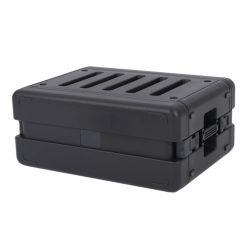   ROBUST R4UE P300 – 4U magas, 300 mm mély, ütés-, por és vízálló, polipropilén műanyag rack, IP65