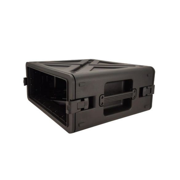 ROBUST R4UE P450 – 4U magas, 450 mm mély, ütés-, por és vízálló, polipropilén műanyag rack, IP65