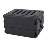 ROBUST R6UE P300 – 6U magas, 300 mm mély, ütés-, por és vízálló, polipropilén műanyag rack, IP65