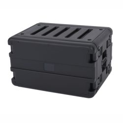   ROBUST R6UE P300 – 6U magas, 300 mm mély, ütés-, por és vízálló, polipropilén műanyag rack, IP65