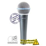 Shure BETA58A Vokálmikrofon - Garantáltan eredeti!