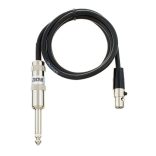 SHURE BLX14E Gitár szett: zsebadó, vevő, WA302 gitárkábel