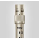 Shure KSM141/SL kardioid/gömb stúdió kondenzátormikrofon (szin:pezsgő), mikrofontartó, szélzsák, táska