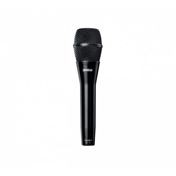 Shure KSM9 Dualdyne™ Kondenzátor szub/hiperkardioid énekmikrofon - Fekete