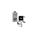 Shure SE112-GR-EFS Fülhallgató fix kábellel, 3.5mm jack, szürke színben