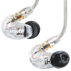 Shure SE215-CL-EFS Fülhallgató, cserélhető kábel