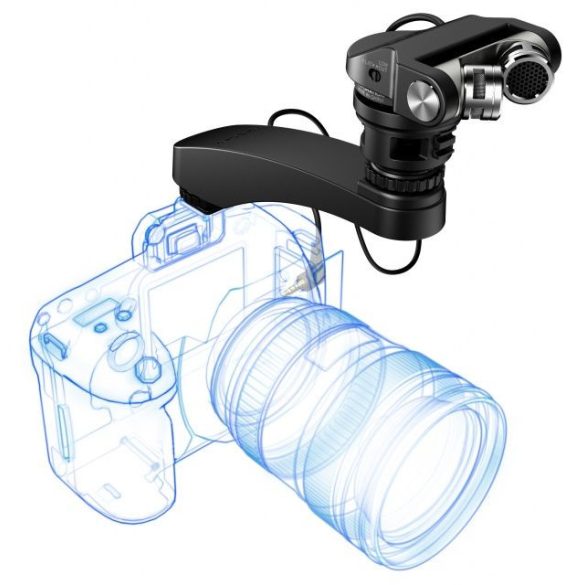 Tascam TM-2X, Külső sztereó mikrofon, DSLR-videózáshoz