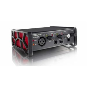 Tascam US-1x2HR Ultra-HDDA mikrofon előfok + 1 JACK bemenet, 192kHz/24-bit, iOS kompatibilitás