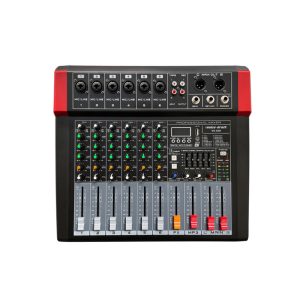 VK-60K Powermixer, 2x150W/4Ohm, USB Audio interface, Bluetooth