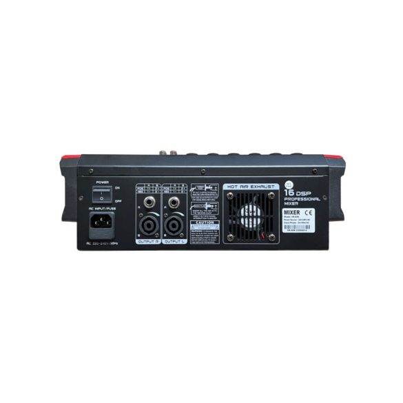 VK-60K Powermixer, 2x150W/4Ohm, USB Audio interface, Bluetooth