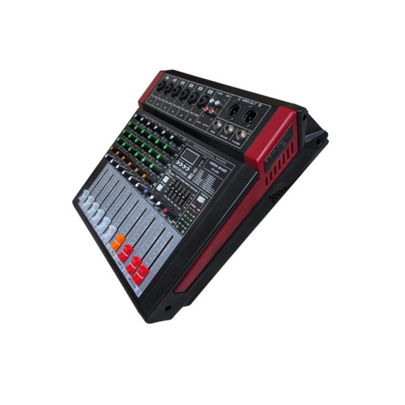 VK-60K Powermixer, 2x150W/4Ohm, USB Audio interface, Bluetooth