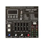 VK-60K Powermixer, 2x150W/4Ohm, USB Audio interface, Bluetooth