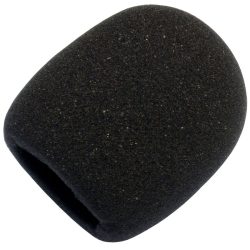 Mikrofonszivacs vokálmikrofonra fekete színben