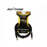 GGJJ100L3 6,3 Jack mono - 6,3 Jack mono professzionális gitárkábel, 3m (fekete)