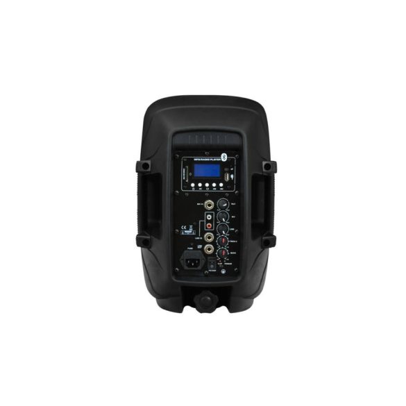 Voice-Kraft LK-1679-2-8B Aktív műa. hangfal, 8″, 120 W, FM rádióval, MP3, távirányító, Bluetooth, passzív hangfal kimenet