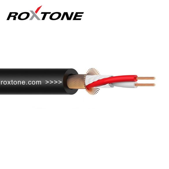 Roxtone MC006-100 Ø 6,5mm mikrofonkábel (fekete)