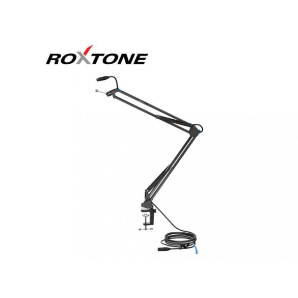 Roxtone PMS210KIT Asztali mikrofonállvány, fekete
