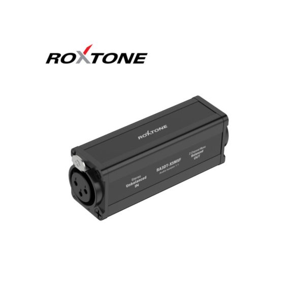Roxtone RA3DT-X5MXF Passzív Sztereó Di-box (1:1 áttétel)