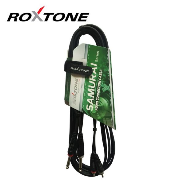 Roxtone RACC150L3 2×6,3 Jack – 2xRCA kábel, 3m