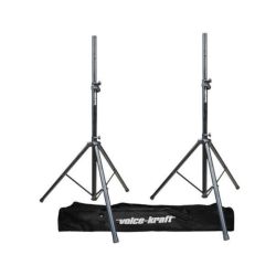 Voice-Krtaft SPS023B09  acél hangfalállvány szett tokkal