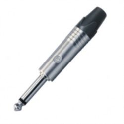   Worldmix EP2X  6,3-as TS (jack dugó mono), fényes ház kábelszorítóval