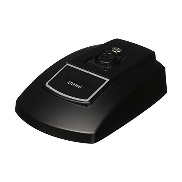 Audmax AT8666, asztali talp XLR végződésű hattyúnyak mikrofonokhoz
